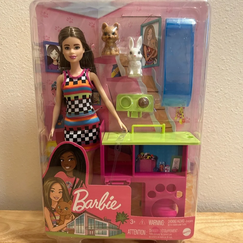Barbie and Pets Playset